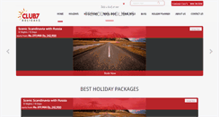 Desktop Screenshot of club7holidays.com
